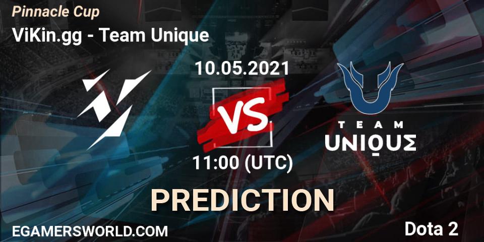 Prognose für das Spiel ViKin.gg VS Team Unique. 11.05.21. Dota 2 - Pinnacle Cup 2021 Dota 2