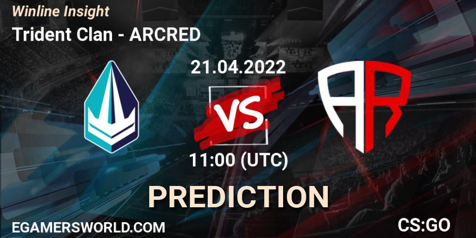 Prognose für das Spiel Trident Clan VS ARCRED. 21.04.2022 at 11:00. Counter-Strike (CS2) - Winline Insight