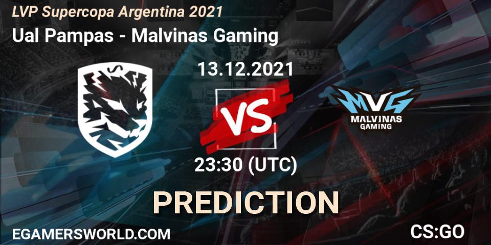 Prognose für das Spiel Ualá Pampas VS Malvinas Gaming. 13.12.21. CS2 (CS:GO) - LVP Supercopa Argentina 2021
