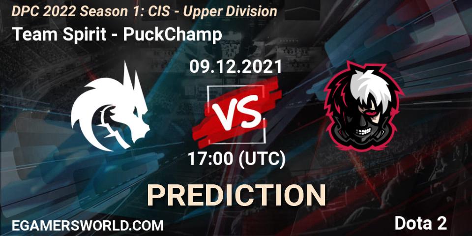 Prognose für das Spiel Team Spirit VS PuckChamp. 09.12.2021 at 17:32. Dota 2 - DPC 2022 Season 1: CIS - Upper Division