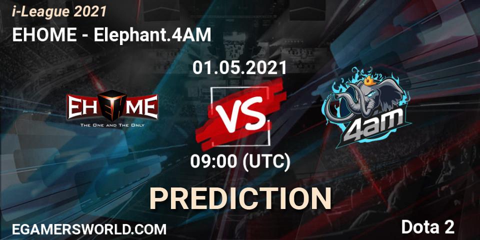 Prognose für das Spiel EHOME VS Elephant.4AM. 01.05.2021 at 09:14. Dota 2 - i-League 2021 Season 1