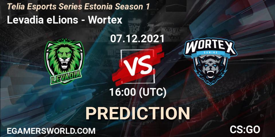 Prognose für das Spiel Levadia eLions VS Wortex. 07.12.2021 at 17:00. Counter-Strike (CS2) - Telia Esports Series Estonia Season 1