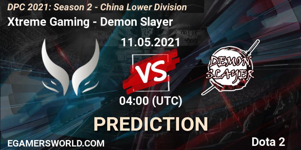 Prognose für das Spiel Xtreme Gaming VS Demon Slayer. 11.05.2021 at 03:56. Dota 2 - DPC 2021: Season 2 - China Lower Division