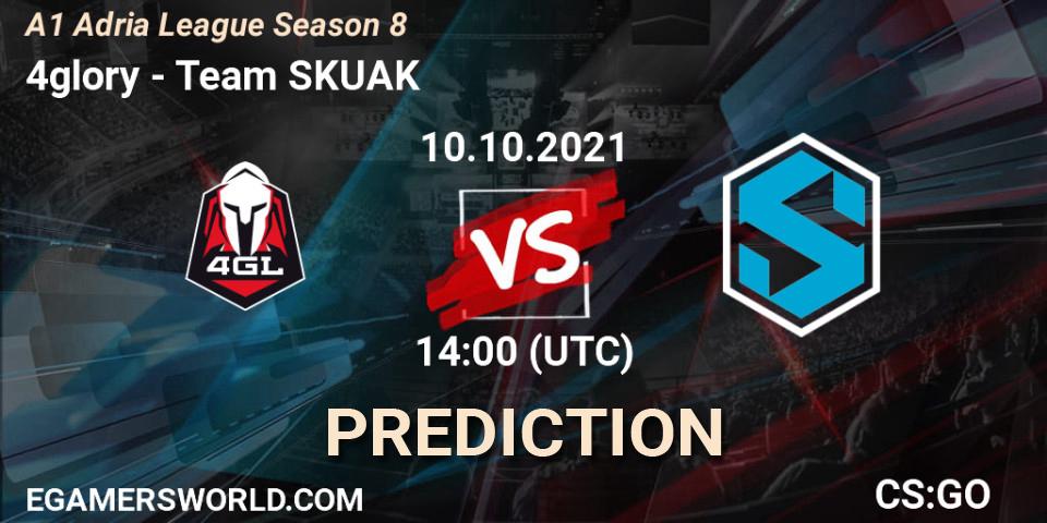 Prognose für das Spiel 4glory VS Team SKUAK. 10.10.2021 at 14:00. Counter-Strike (CS2) - A1 Adria League Season 8