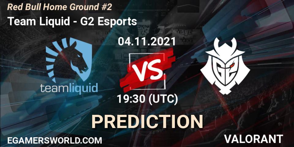 Prognose für das Spiel Team Liquid VS G2 Esports. 04.11.2021 at 18:00. VALORANT - Red Bull Home Ground #2