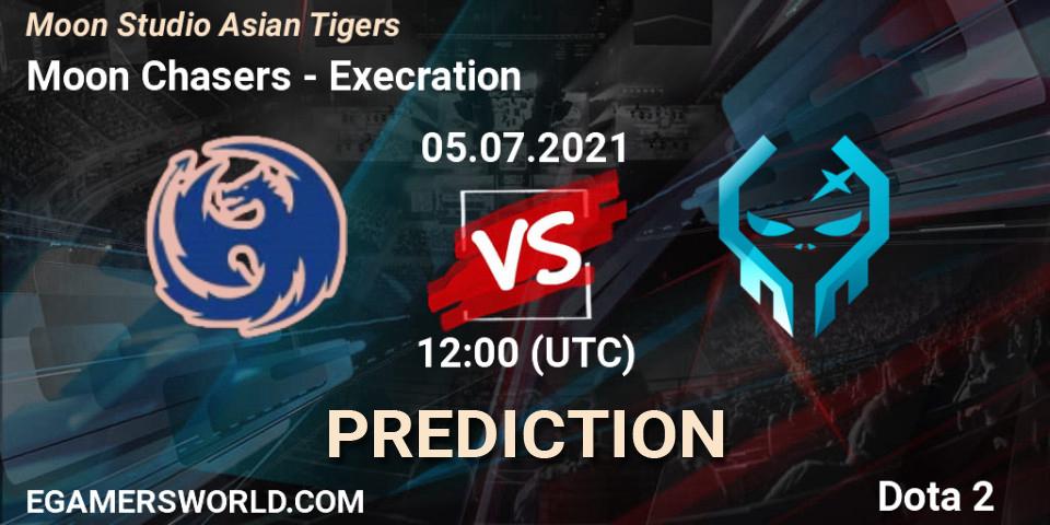 Prognose für das Spiel Moon Chasers VS Execration. 05.07.2021 at 11:43. Dota 2 - Moon Studio Asian Tigers