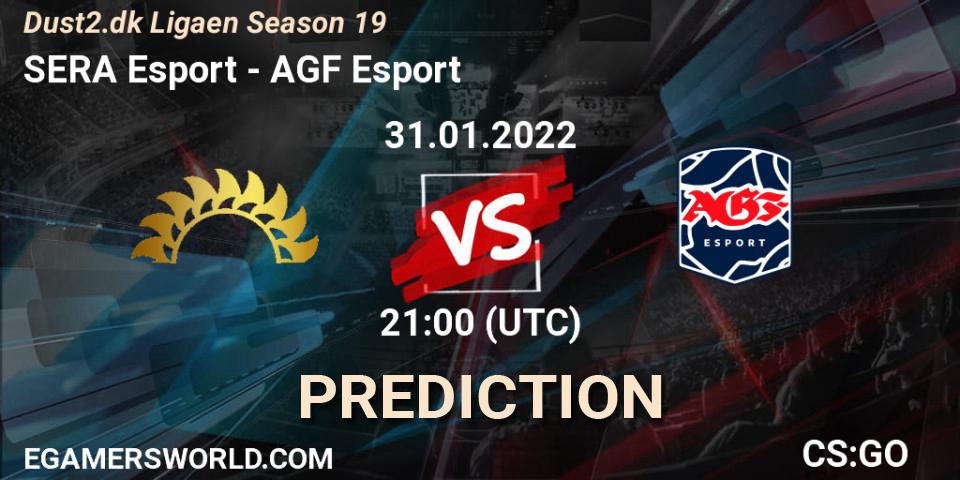 Prognose für das Spiel SERA Esport VS AGF Esport. 31.01.2022 at 21:00. Counter-Strike (CS2) - Dust2.dk Ligaen Season 19