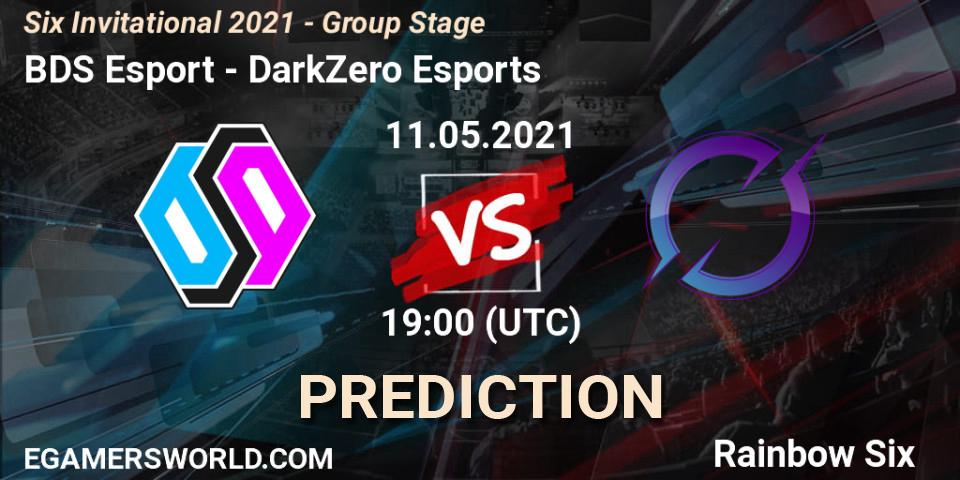 Prognose für das Spiel BDS Esport VS DarkZero Esports. 11.05.21. Rainbow Six - Six Invitational 2021 - Group Stage
