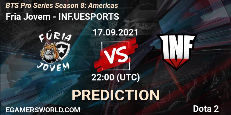 Prognose für das Spiel FG VS INF.UESPORTS. 17.09.2021 at 22:25. Dota 2 - BTS Pro Series Season 8: Americas