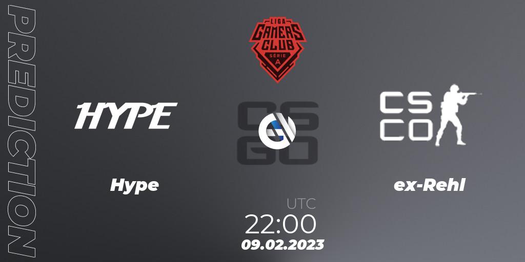 Prognose für das Spiel Hype VS 0-0-11. 09.02.23. CS2 (CS:GO) - Gamers Club Liga Série A: January 2023
