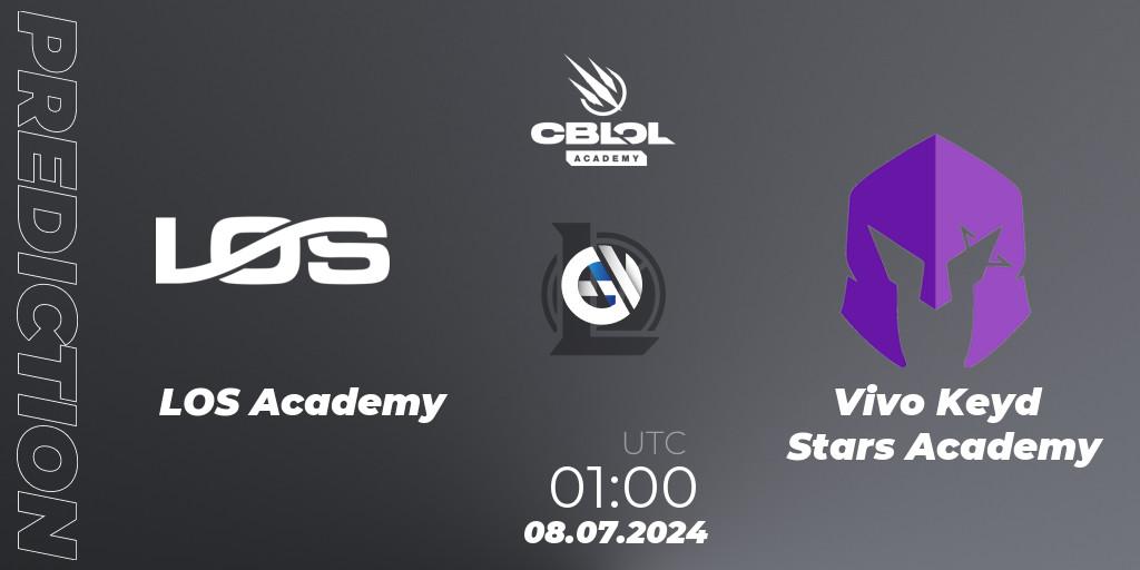 Prognose für das Spiel LOS Academy VS Vivo Keyd Stars Academy. 09.07.2024 at 01:00. LoL - CBLOL Academy 2024