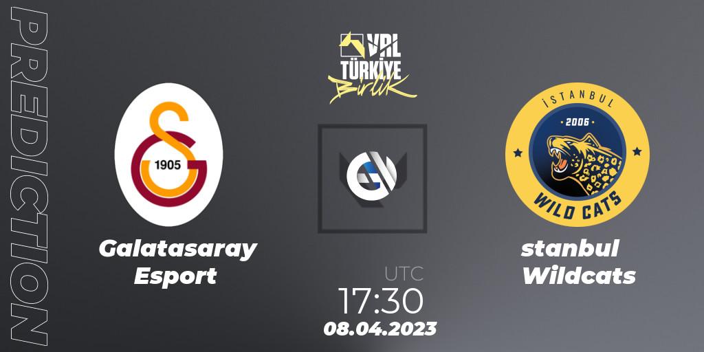 Prognose für das Spiel Galatasaray Esport VS İstanbul Wildcats. 08.04.2023 at 16:50. VALORANT - VALORANT Challengers 2023: Turkey Split 2 - Regular Season