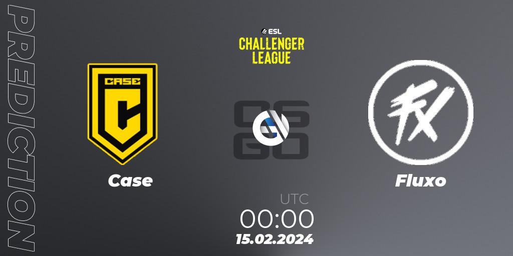 Prognose für das Spiel Case VS Fluxo. 05.03.2024 at 00:00. Counter-Strike (CS2) - ESL Challenger League Season 47: South America