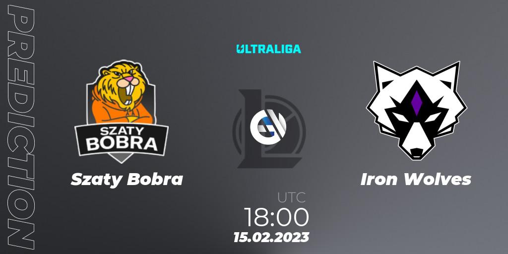 Prognose für das Spiel Szaty Bobra VS Iron Wolves. 21.02.23. LoL - Ultraliga Season 9 - Group Stage