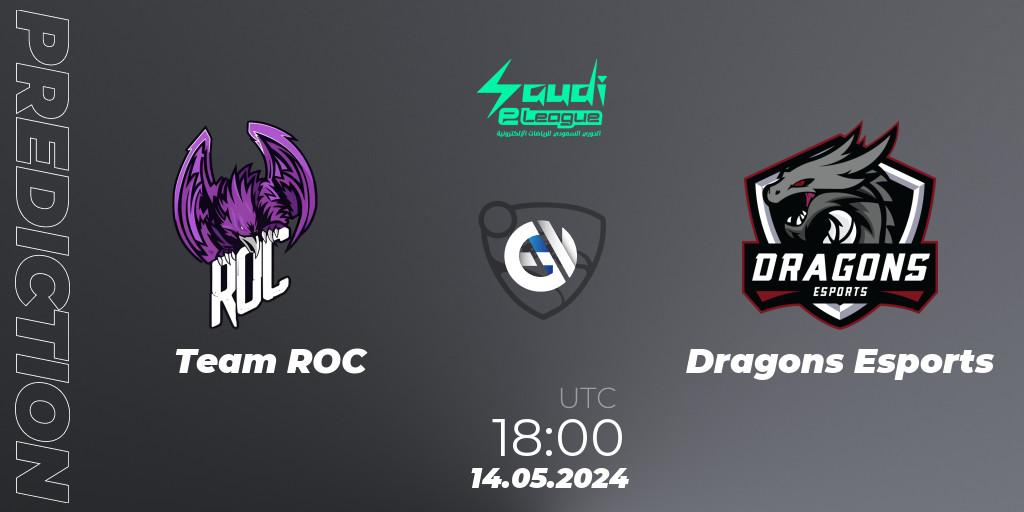 Prognose für das Spiel Team ROC VS Dragons Esports. 14.05.2024 at 18:00. Rocket League - Saudi eLeague 2024 - Major 2: Online Major Phase 1