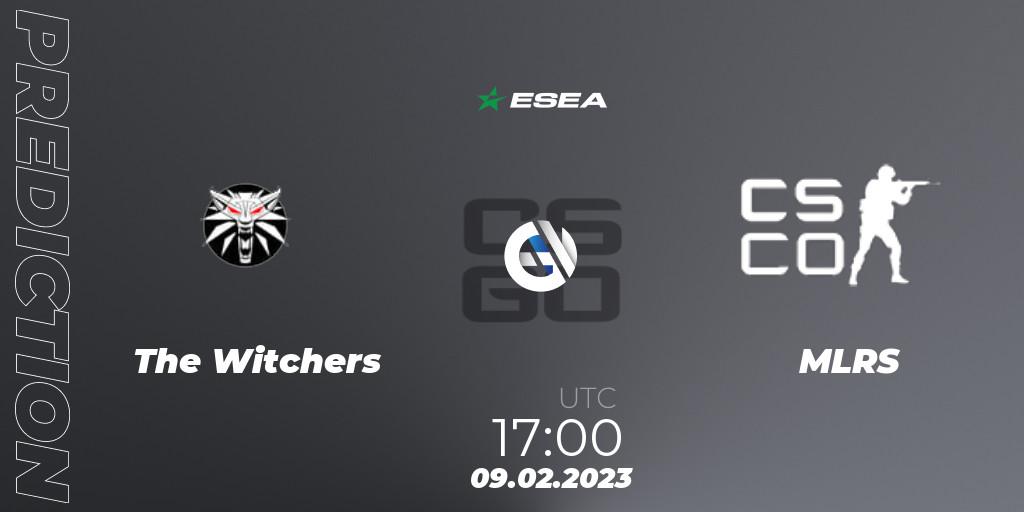 Prognose für das Spiel The Witchers VS Lazer Cats. 09.02.23. CS2 (CS:GO) - ESEA Season 44: Advanced Division - Europe
