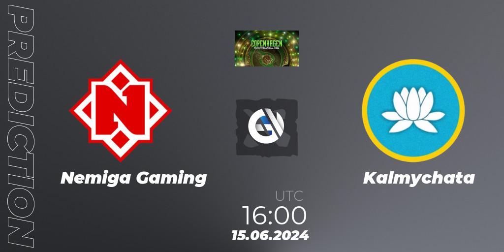 Prognose für das Spiel Nemiga Gaming VS Kalmychata. 15.06.2024 at 16:00. Dota 2 - The International 2024: Eastern Europe Closed Qualifier