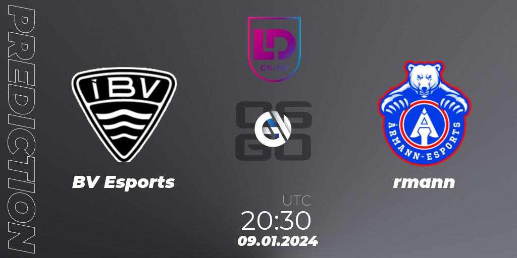 Prognose für das Spiel ÍBV Esports VS Ármann. 09.01.24. CS2 (CS:GO) - Icelandic Esports League Season 8: Regular Season
