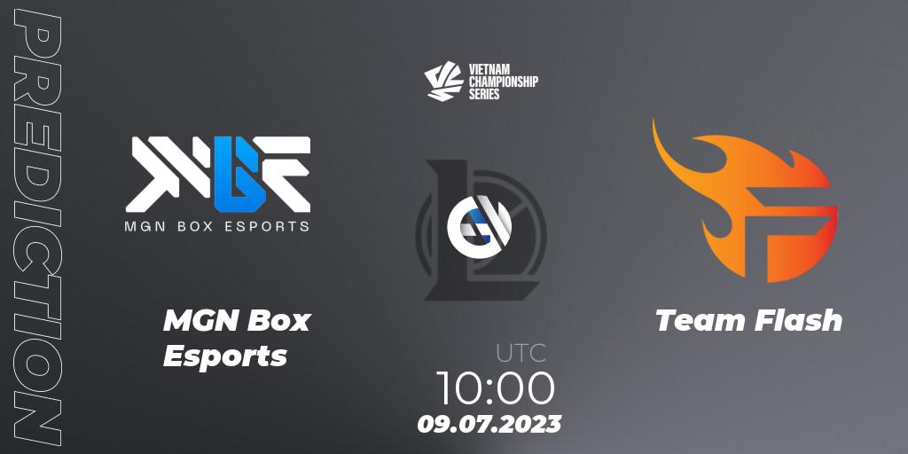 Prognose für das Spiel MGN Box Esports VS Team Flash. 09.07.2023 at 10:00. LoL - VCS Dusk 2023