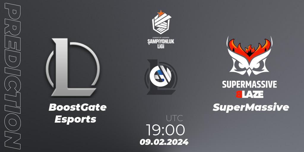 Prognose für das Spiel BoostGate Esports VS SuperMassive. 09.02.24. LoL - TCL Winter 2024