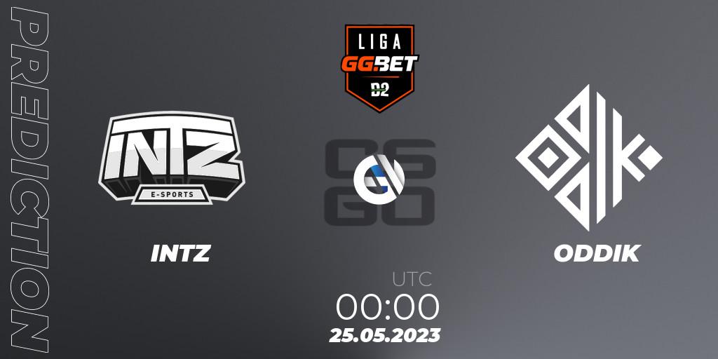 Prognose für das Spiel INTZ VS ODDIK. 25.05.2023 at 00:00. Counter-Strike (CS2) - Dust2 Brasil Liga Season 1