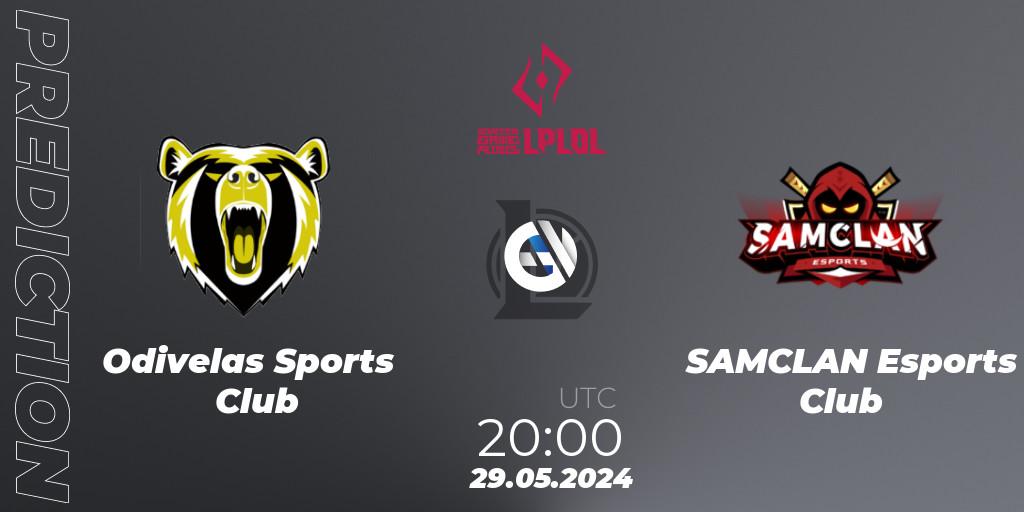 Prognose für das Spiel Odivelas Sports Club VS SAMCLAN Esports Club. 29.05.2024 at 20:00. LoL - LPLOL Split 2 2024