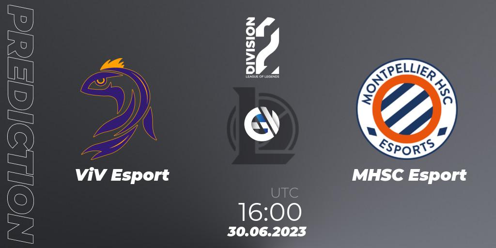 Prognose für das Spiel ViV Esport VS MHSC Esport. 30.06.2023 at 16:00. LoL - LFL Division 2 Summer 2023 - Group Stage