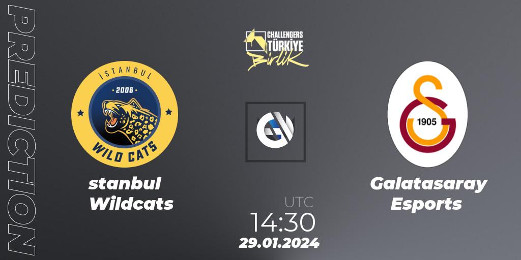 Prognose für das Spiel İstanbul Wildcats VS Galatasaray Esports. 29.01.2024 at 14:30. VALORANT - VALORANT Challengers 2024 Turkey: Birlik Split 1