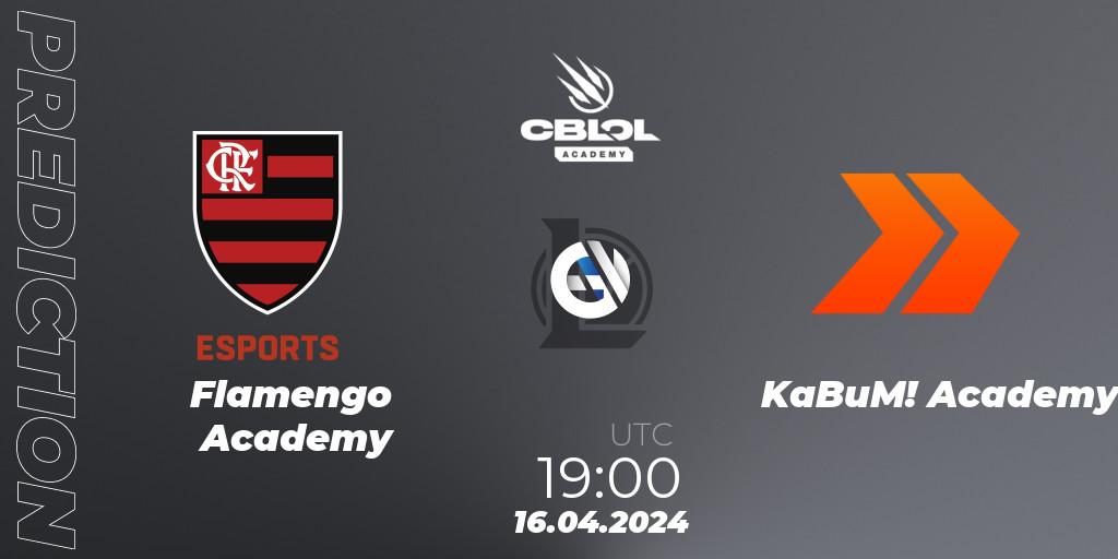 Prognose für das Spiel Flamengo Academy VS KaBuM! Academy. 16.04.24. LoL - CBLOL Academy Split 1 2024