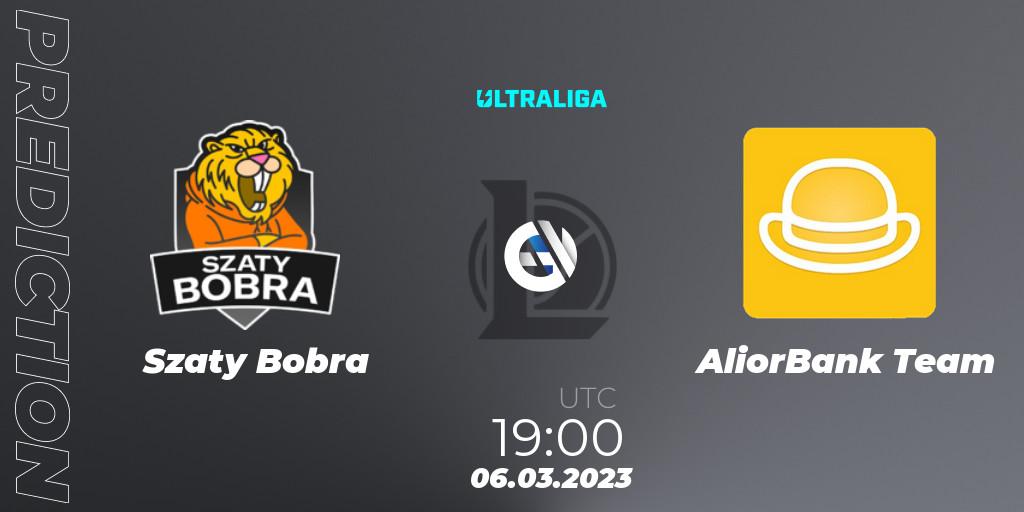 Prognose für das Spiel Szaty Bobra VS AliorBank Team. 06.03.23. LoL - Ultraliga Season 9 - Group Stage
