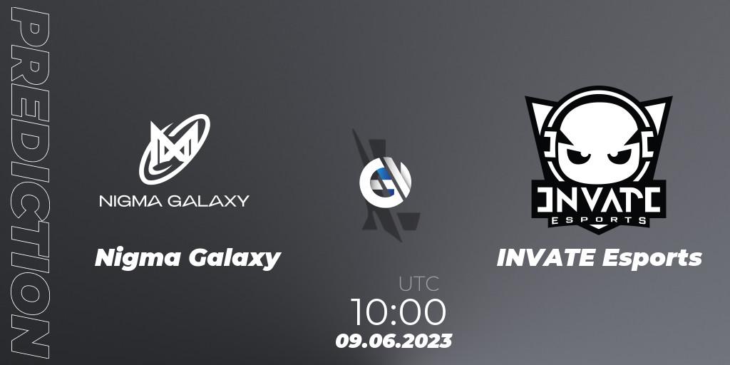 Prognose für das Spiel Nigma Galaxy VS INVATE Esports. 09.06.23. Wild Rift - WRL Asia 2023 - Season 1 - Regular Season
