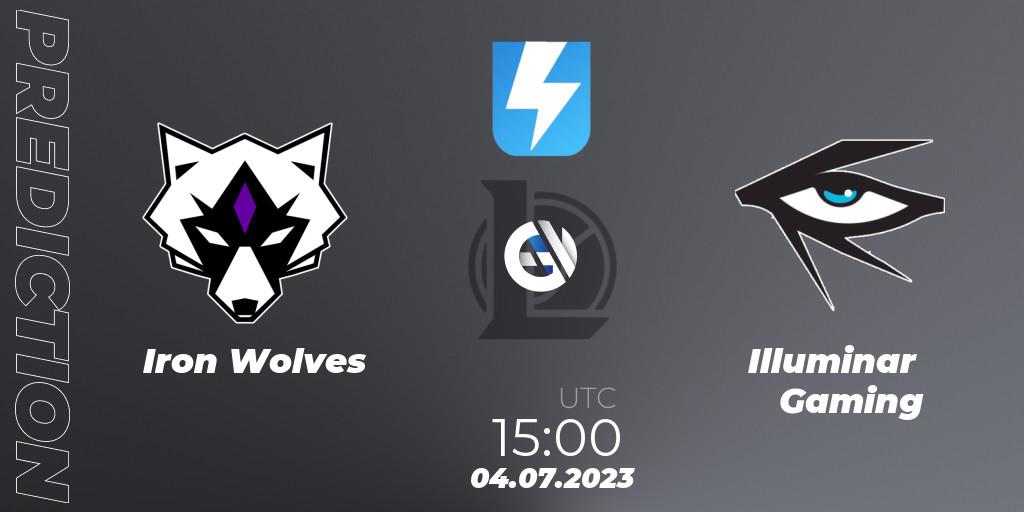 Prognose für das Spiel Iron Wolves VS Illuminar Gaming. 06.06.23. LoL - Ultraliga Season 10 2023 Regular Season