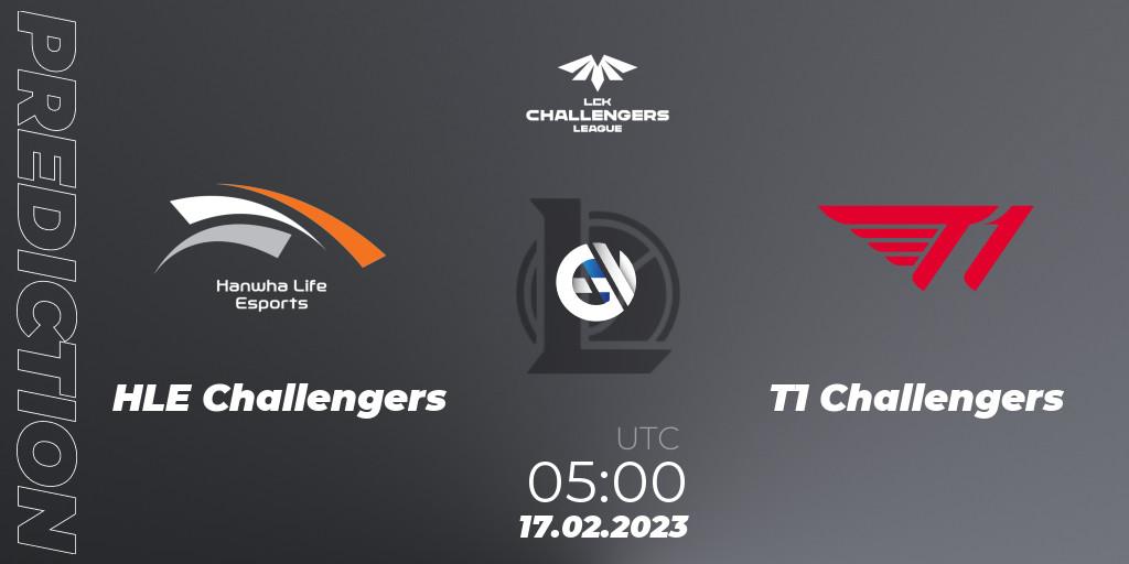 Prognose für das Spiel HLE Challengers VS T1 Challengers. 17.02.2023 at 05:00. LoL - LCK Challengers League 2023 Spring