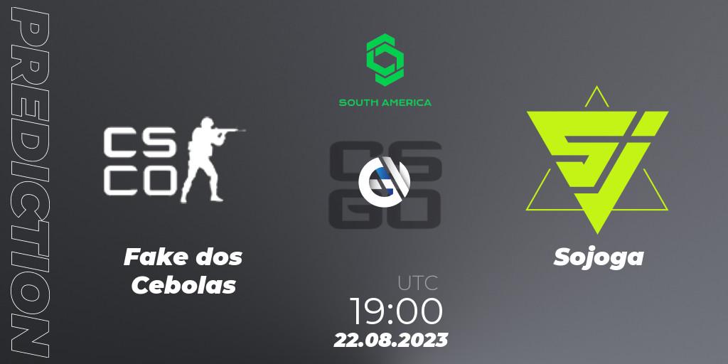 Prognose für das Spiel Fake dos Cebolas VS Sojoga. 22.08.2023 at 21:25. Counter-Strike (CS2) - CCT South America Series #10