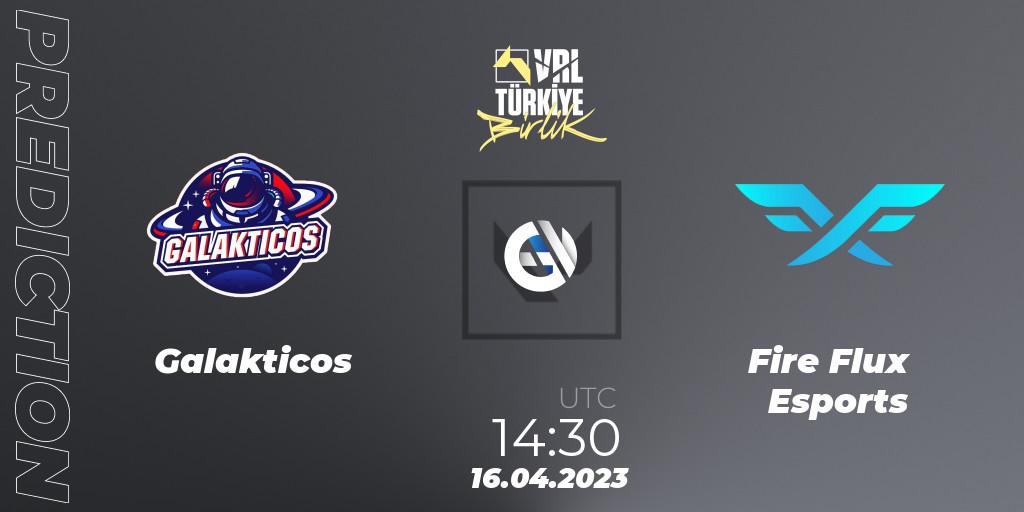 Prognose für das Spiel Galakticos VS Fire Flux Esports. 16.04.2023 at 14:30. VALORANT - VALORANT Challengers 2023: Turkey Split 2 - Regular Season