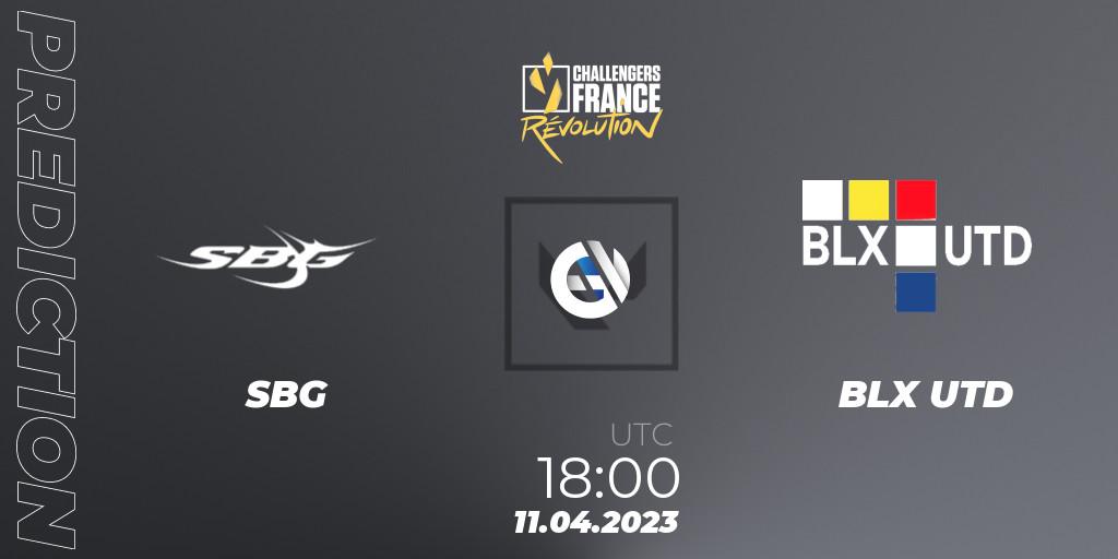 Prognose für das Spiel SBG VS BLX UTD. 11.04.23. VALORANT - VALORANT Challengers France: Revolution Split 2 - Regular Season