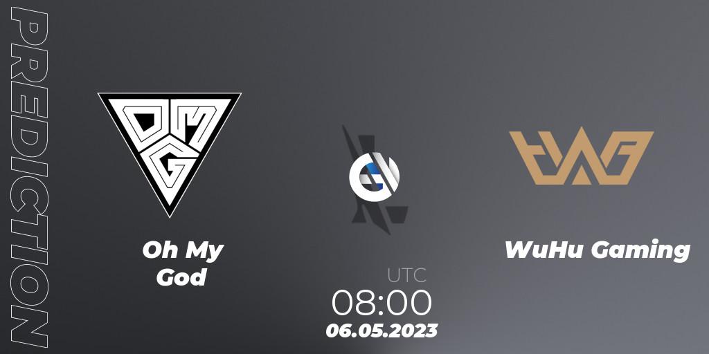 Prognose für das Spiel Oh My God VS WuHu Gaming. 06.05.2023 at 08:00. Wild Rift - WRL Asia 2023 - Season 1 - Regular Season