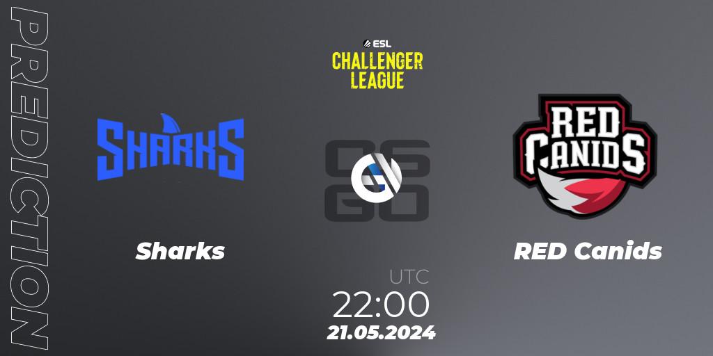 Prognose für das Spiel Sharks VS RED Canids. 21.05.2024 at 22:00. Counter-Strike (CS2) - ESL Challenger League Season 47: South America