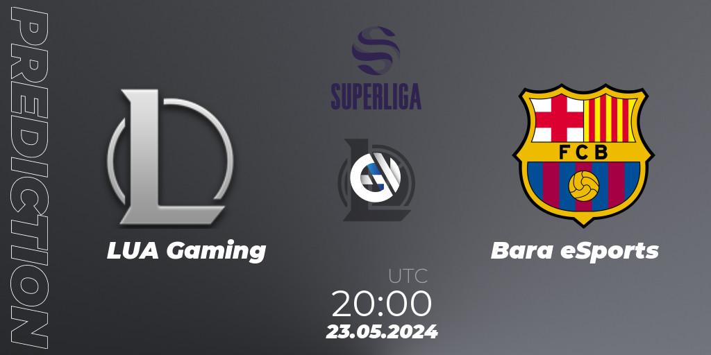 Prognose für das Spiel LUA Gaming VS Barça eSports. 23.05.2024 at 20:00. LoL - LVP Superliga Summer 2024