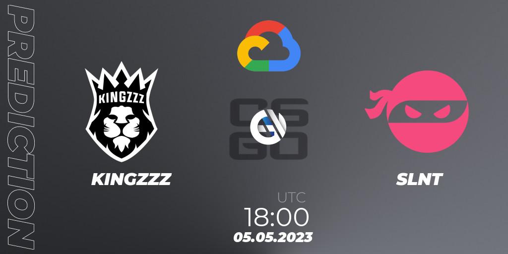 Prognose für das Spiel KINGZZZ VS SLNT. 05.05.2023 at 18:00. Counter-Strike (CS2) - Google Cloud Invitational