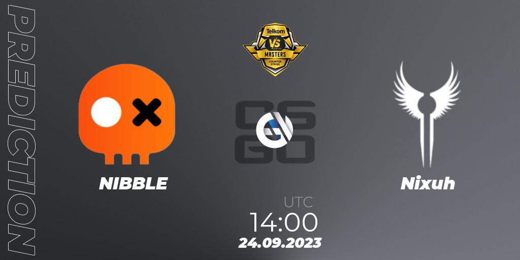 Prognose für das Spiel NIBBLE VS Nixuh. 24.09.23. CS2 (CS:GO) - VS Gaming League Masters 2023