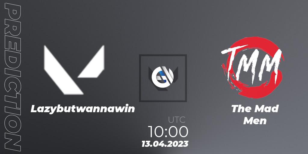 Prognose für das Spiel Lazybutwannawin VS The Mad Men. 13.04.2023 at 10:00. VALORANT - VALORANT Challengers 2023: Vietnam Split 2 - Group Stage