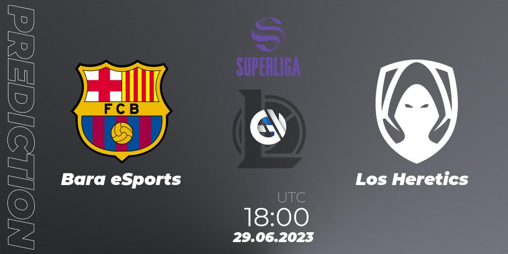 Prognose für das Spiel Barça eSports VS Los Heretics. 29.06.2023 at 20:00. LoL - Superliga Summer 2023 - Group Stage