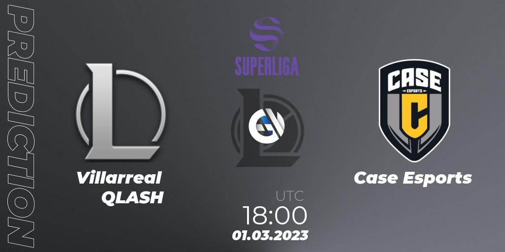 Prognose für das Spiel Villarreal QLASH VS Case Esports. 01.03.2023 at 18:00. LoL - LVP Superliga 2nd Division Spring 2023 - Group Stage