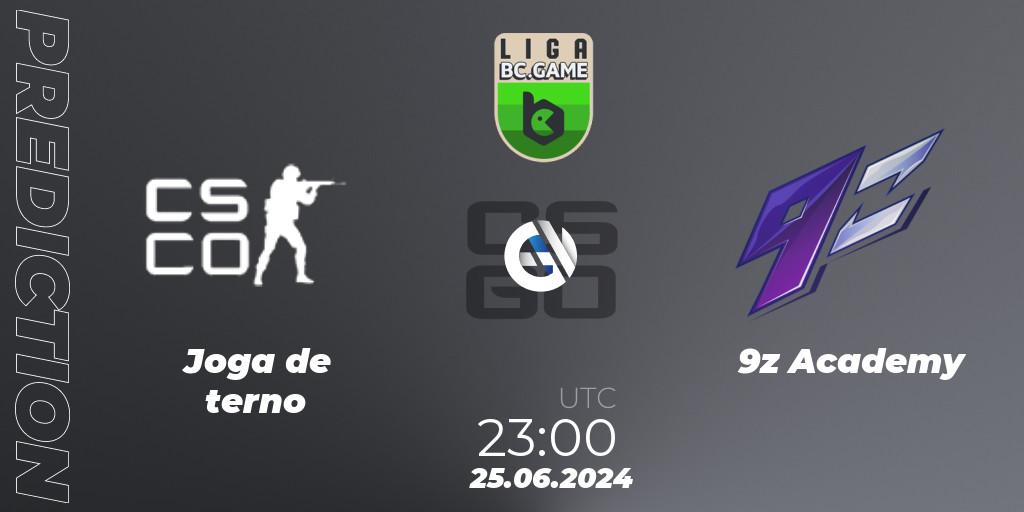 Prognose für das Spiel Joga de terno VS 9z Academy. 25.06.2024 at 23:00. Counter-Strike (CS2) - Dust2 Brasil Liga Season 3: Division 2