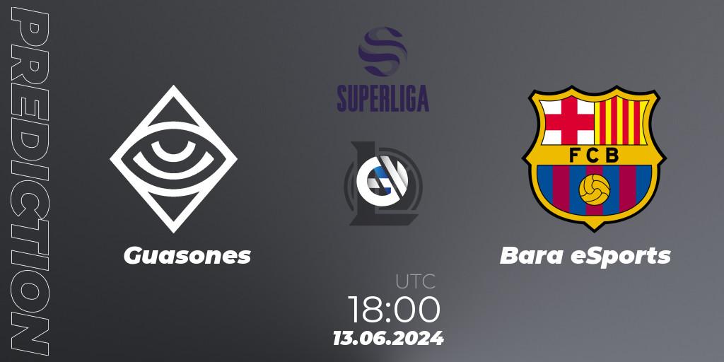 Prognose für das Spiel Guasones VS Barça eSports. 13.06.2024 at 18:00. LoL - LVP Superliga Summer 2024