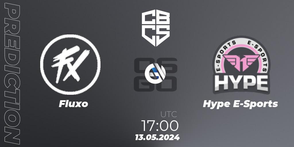 Prognose für das Spiel Fluxo VS Hype E-Sports. 13.05.2024 at 17:00. Counter-Strike (CS2) - CBCS Season 4