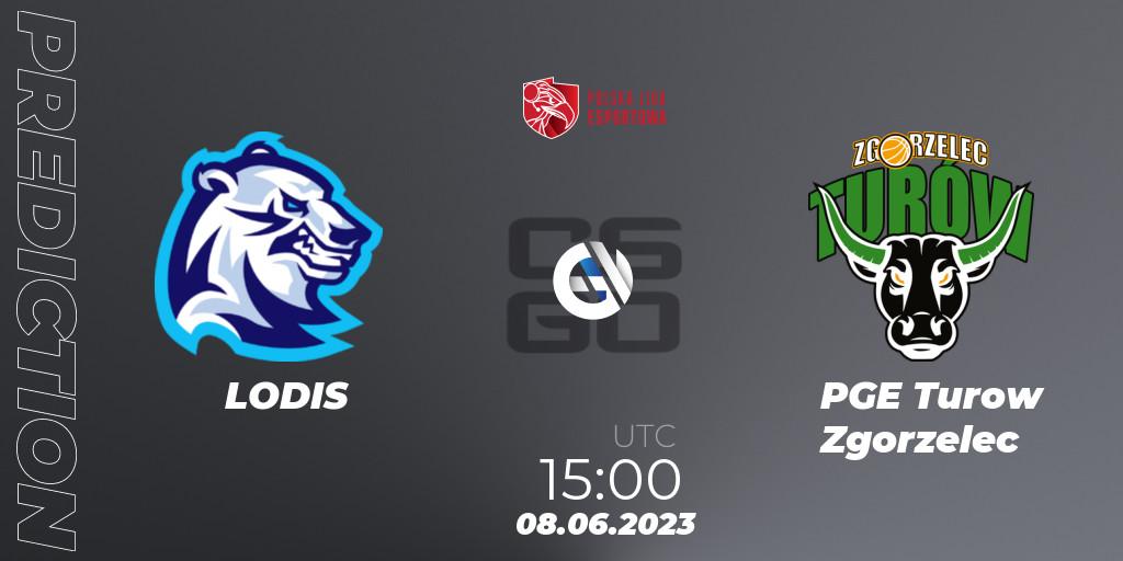 Prognose für das Spiel LODIS VS PGE Turow Zgorzelec. 08.06.2023 at 15:00. Counter-Strike (CS2) - Polish Esports League 2023 Split 2
