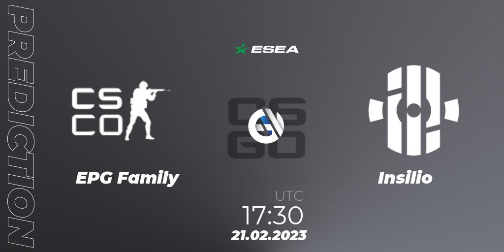 Prognose für das Spiel Boston crab VS Insilio. 21.02.2023 at 17:00. Counter-Strike (CS2) - ESEA Season 44: Advanced Division - Europe