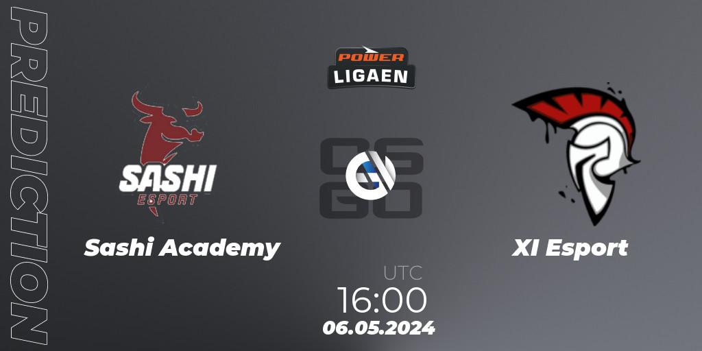 Prognose für das Spiel Sashi Academy VS XI Esport. 06.05.2024 at 16:00. Counter-Strike (CS2) - Dust2.dk Ligaen Season 26